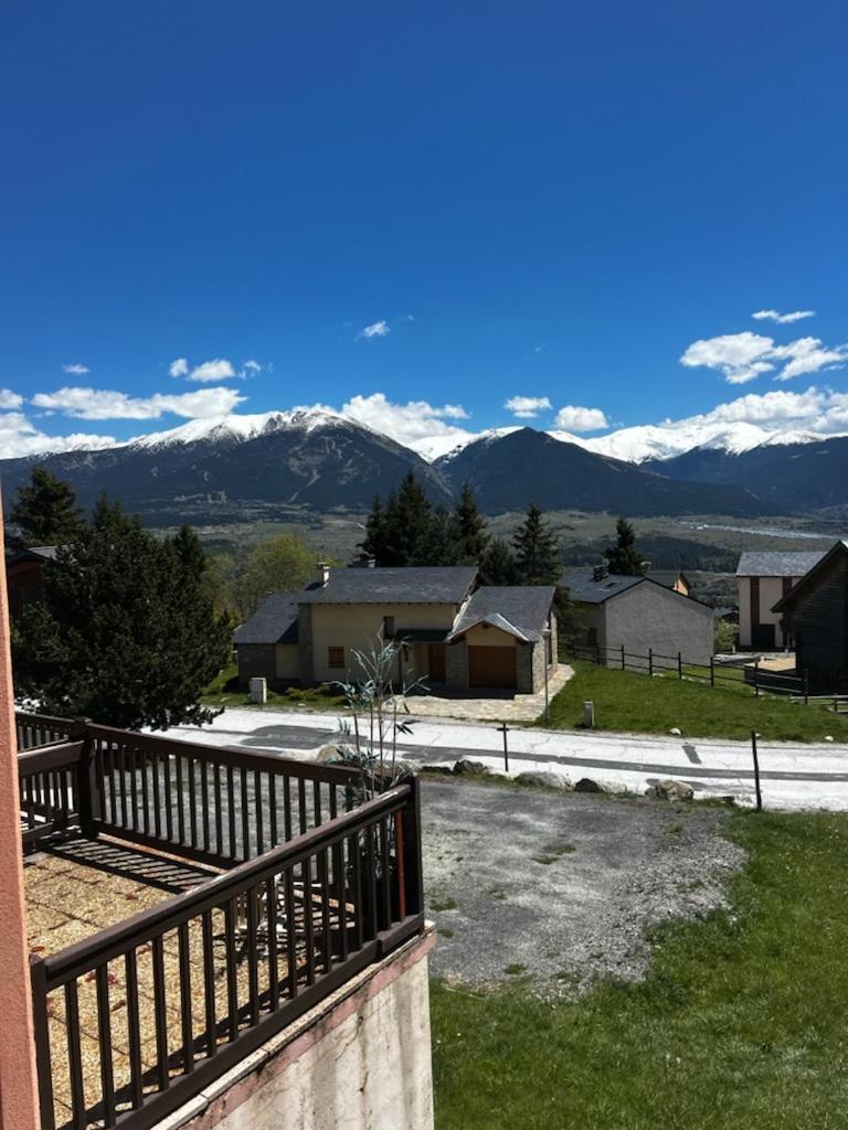 Studio Cabine 4 Couchages, Vue Face Aux Montagnes Font-Romeu-Odeillo-Via Esterno foto